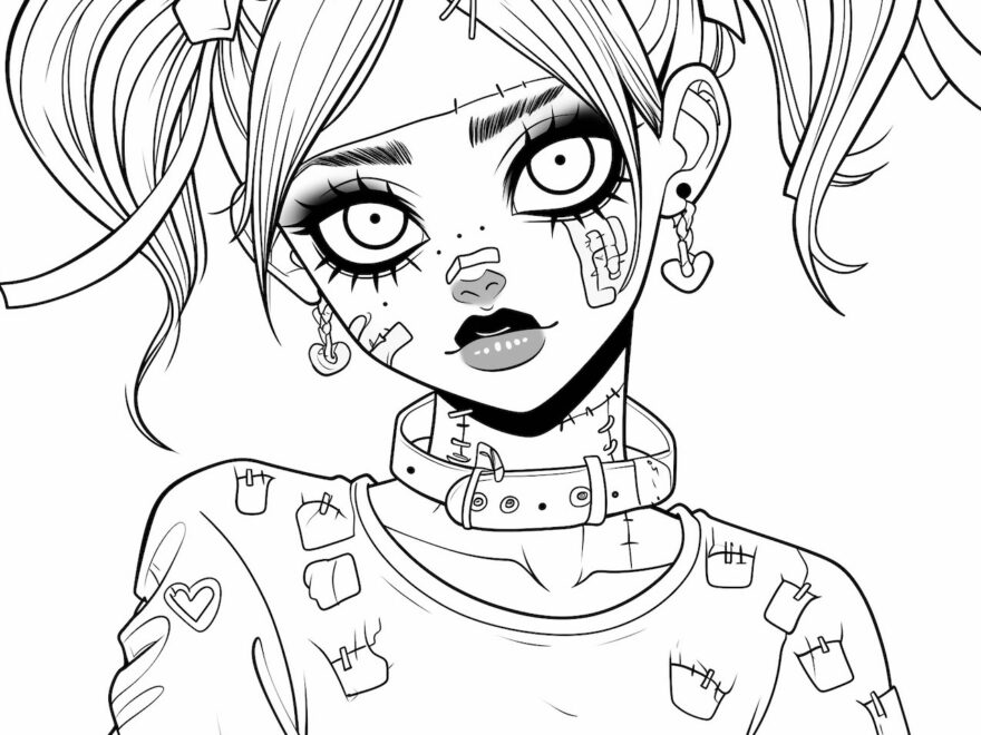 47 Captivating Zombie Coloring Pages For Kids And Adults Our Mindful Life