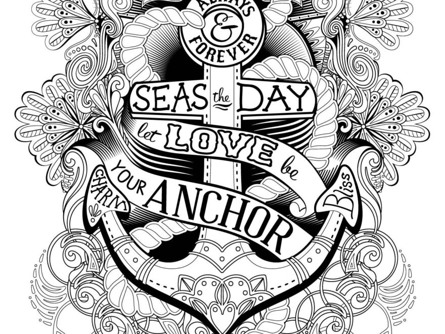 5 Awesome Printable Coloring Pages For Adults Creatively Calm Studios