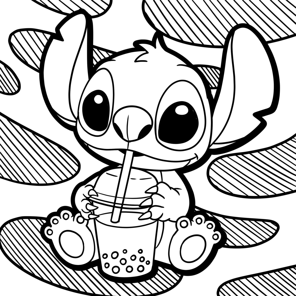 5 Free Printable Lilo And Stitch Coloring Pages TheToyZone