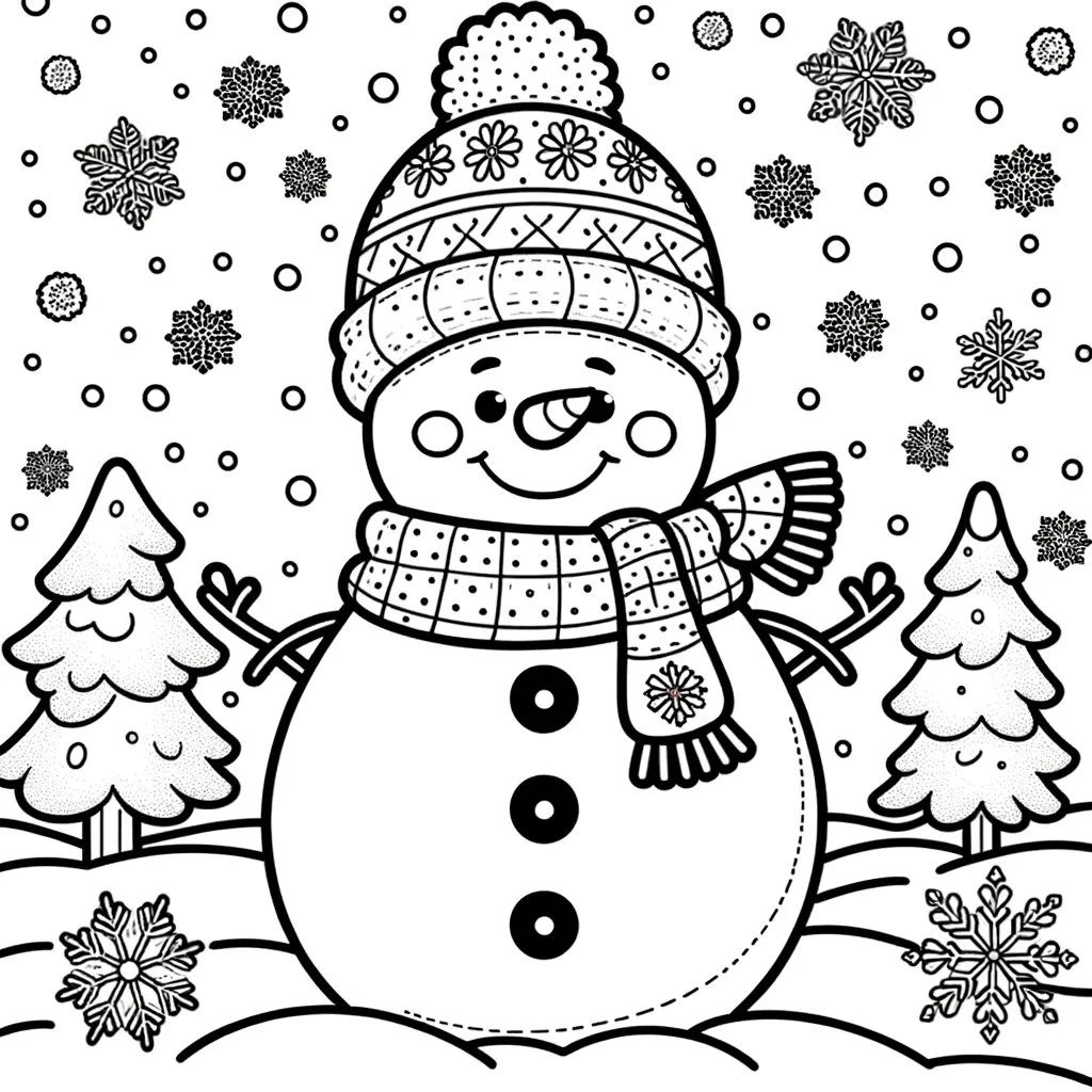 5 Winter Coloring Pages Snowy Coloring Winter Coloring Etsy