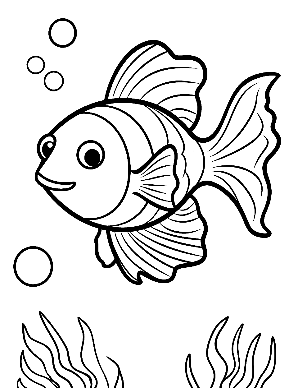 Print Coloring Pages Fish