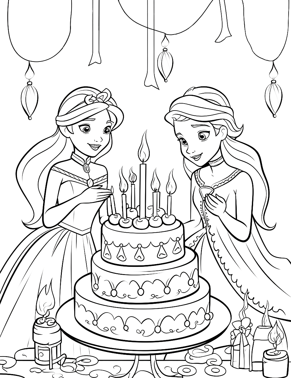 50 Happy Birthday Coloring Pages Free Printable Sheets