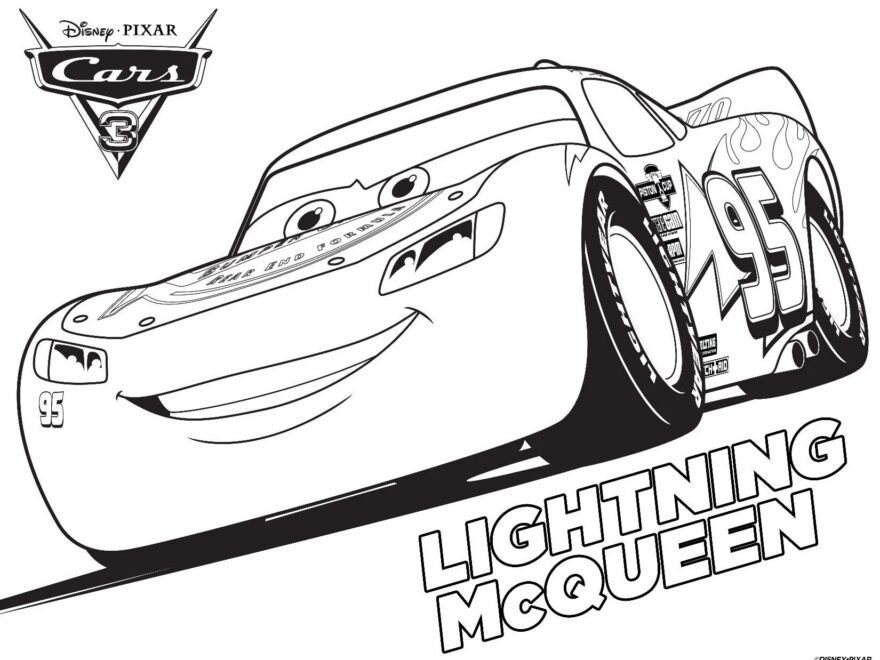 50 Pages Kid s Coloring Printable Pages Car s Lighting Mcqueen Friends Etsy