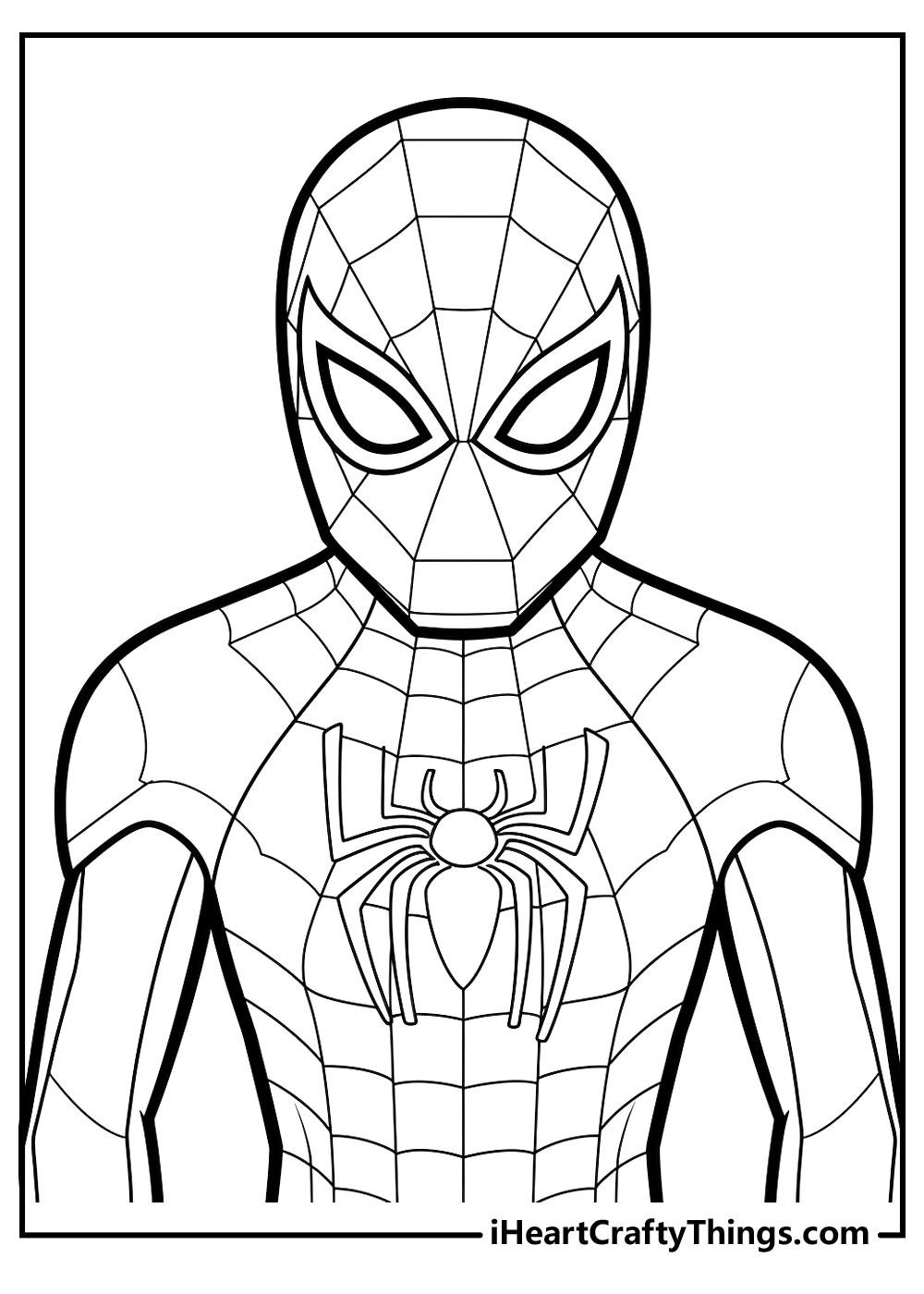 50 Spiderman Coloring Pages For Kids Free PDF Printables 