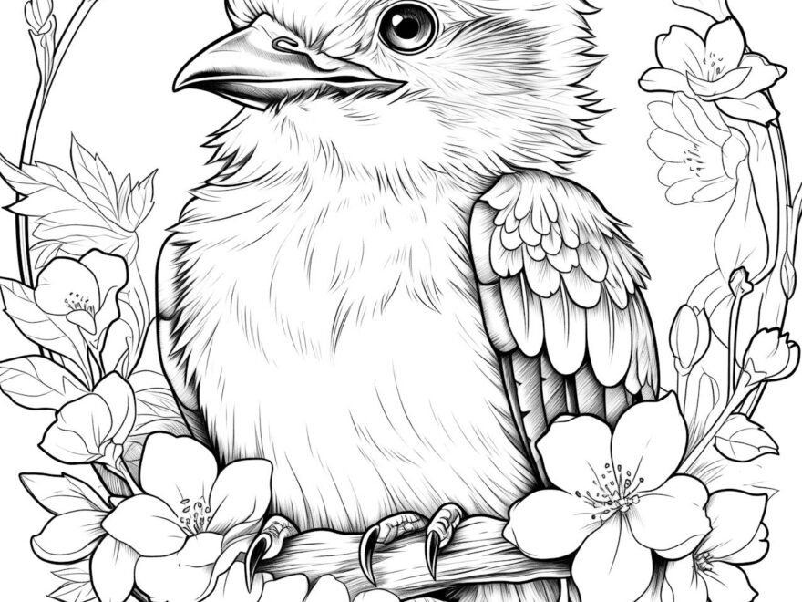 53 Bird Coloring Pages For Kids And Adults Our Mindful Life