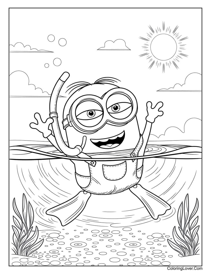 54 Minion Coloring Pages Free Printables For All Ages 54 Minion Coloring Pages Free Printables For All Ages