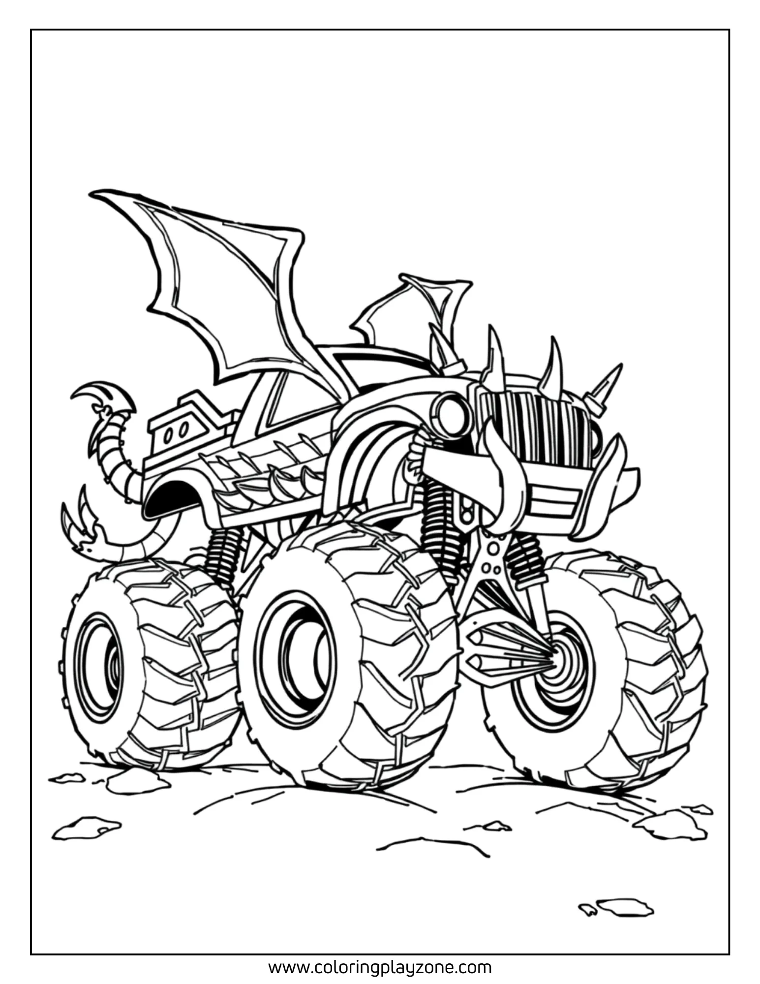 Hot Wheels Dragon Coloring Pages Hot Wheels Dragon Coloring Pages
