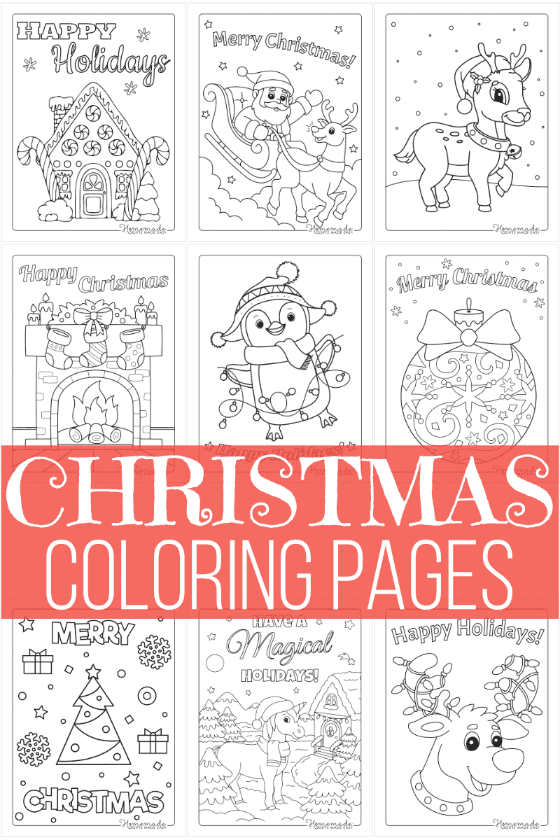 650 Free Christmas Coloring Pages For Kids Adults 650 Free Christmas Coloring Pages For Kids Adults
