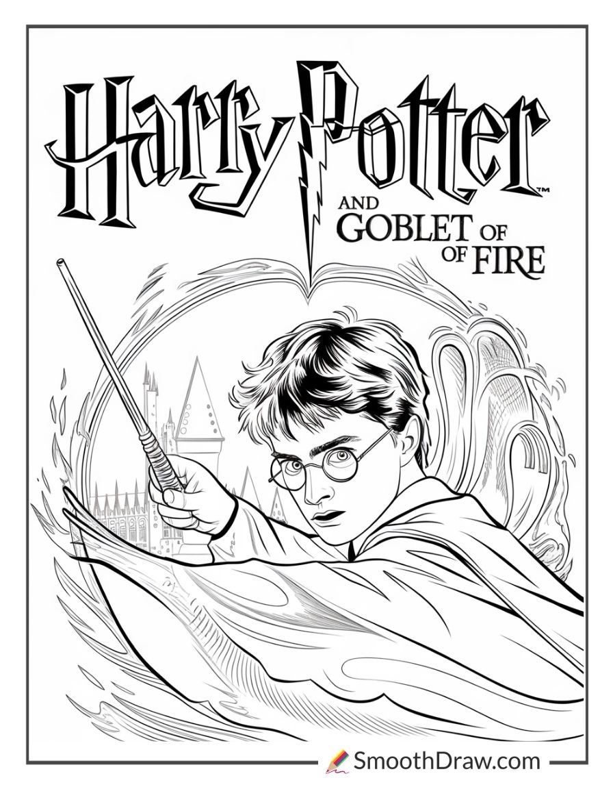 67 Free Harry Potter Coloring Pages Smooth Draw