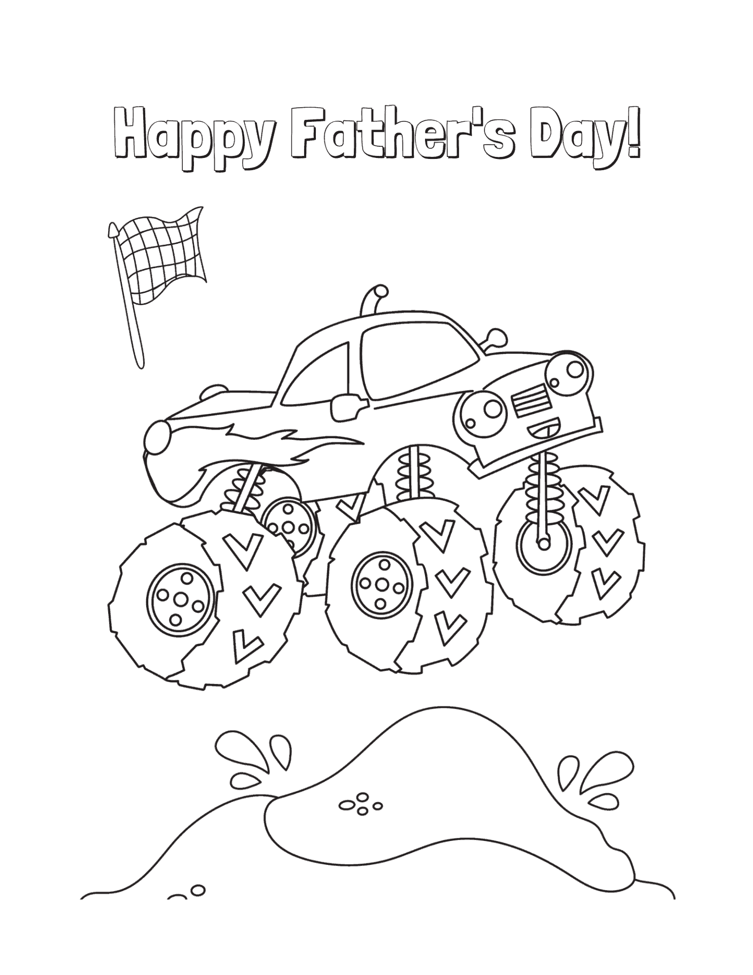 7 Free Father s Day Coloring Pages Printable Preschool And Up
