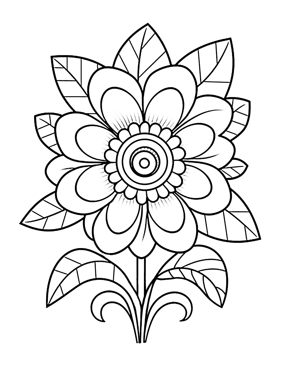 75 Flower Coloring Pages Free Printable Sheets Worksheets Library 75 Flower Coloring Pages Free Printable Sheets Worksheets Library