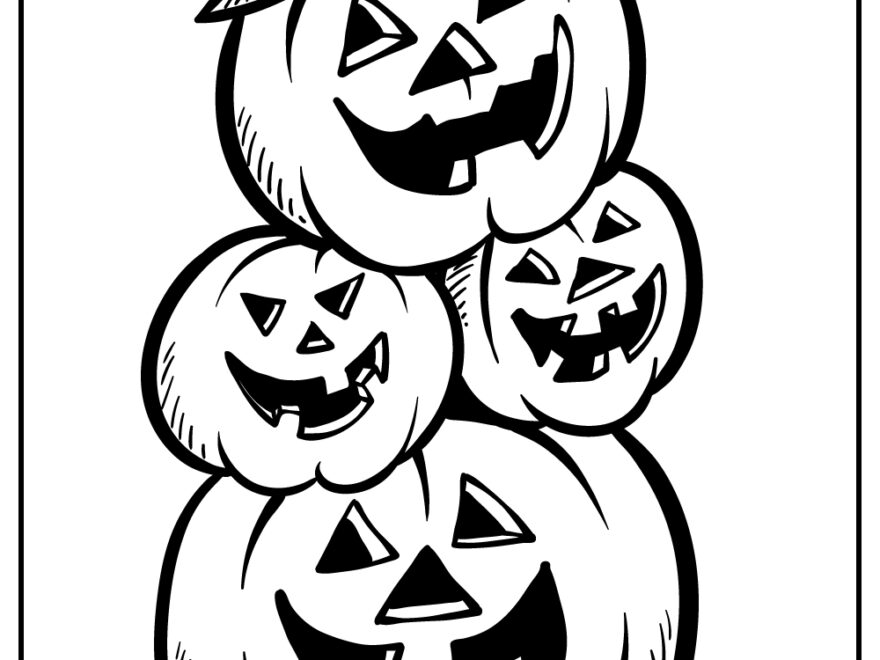 80 Halloween Coloring Pages Free Printables For Kids