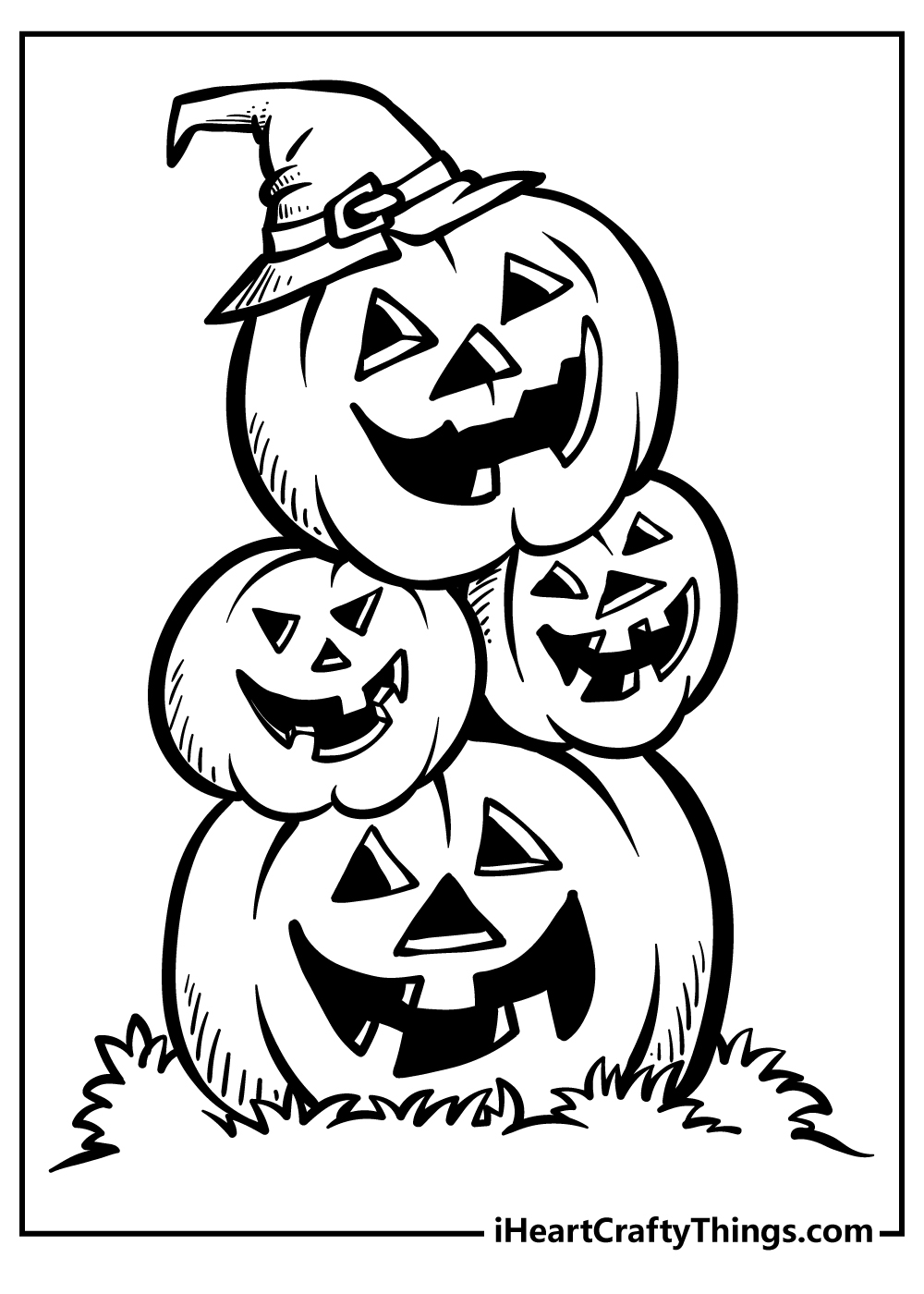 80 Halloween Coloring Pages Free Printables For Kids