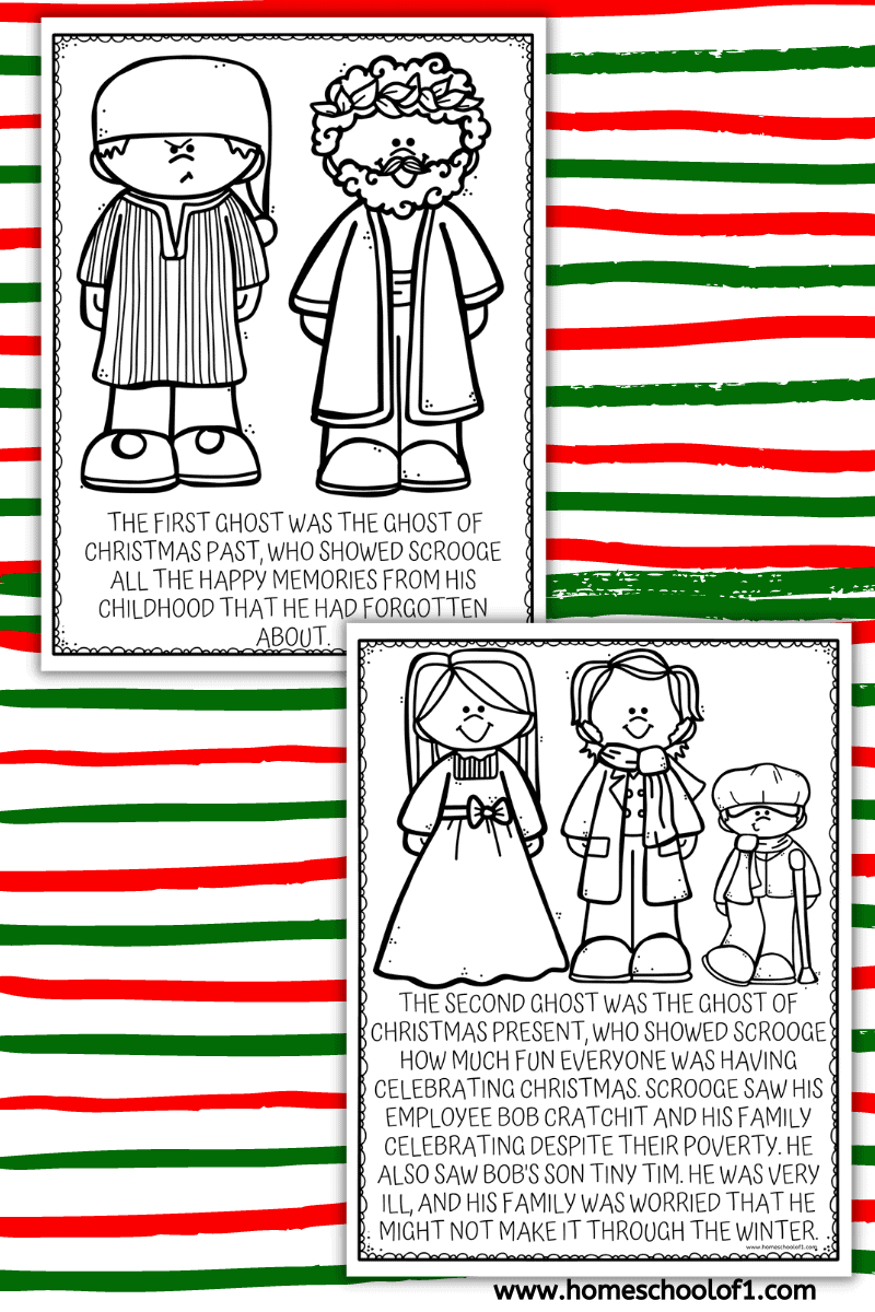 Christmas Carol Coloring Pages