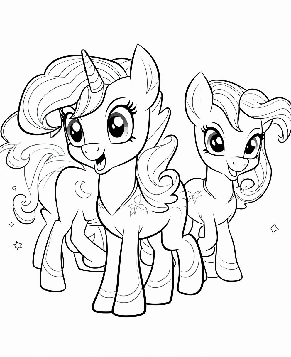 My Little Pony Coloring Pages Sweetie Belle