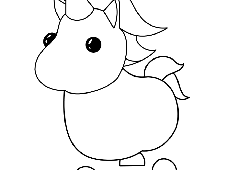 Adopt Me Coloring Pages Print And Color