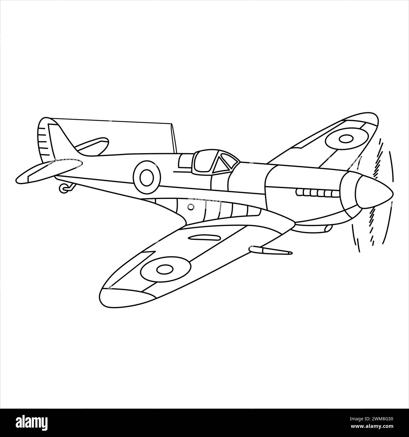 Aircraft Supermarine Spitfire MK 1 WWII Fighter Coloring Page Black And White Illustration Line Drawing Vintage War Plane Cartoon Airplane Stock Vector Image Art Alamy Aircraft Supermarine Spitfire MK 1 WWII Fighter Coloring Page Black And White Illustration Line Drawing Vintage War Plane Cartoon Airplane Stock Vector Image Art Alamy