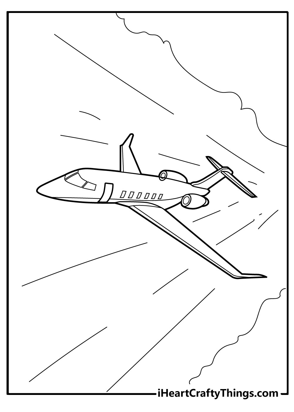 Airplane Coloring Pages 100 Free Printables 