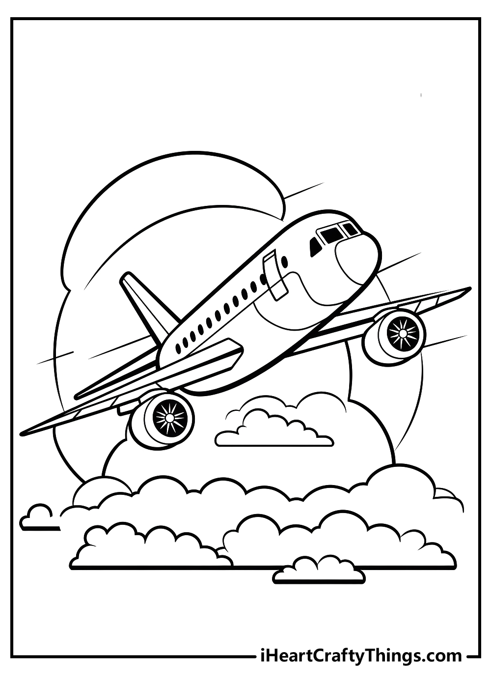 Airplane Coloring Pages 100 Free Printables 