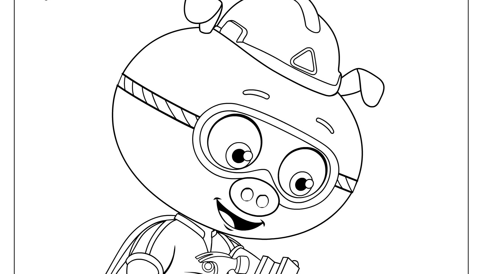 Alpha Pig Coloring Page Kids Coloring Pages PBS KIDS For Parents Alpha Pig Coloring Page Kids Coloring Pages PBS KIDS For Parents