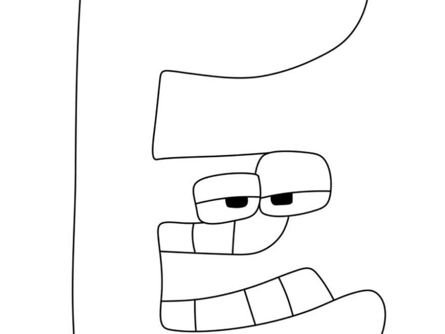 Alphabet Lore Coloring Pages