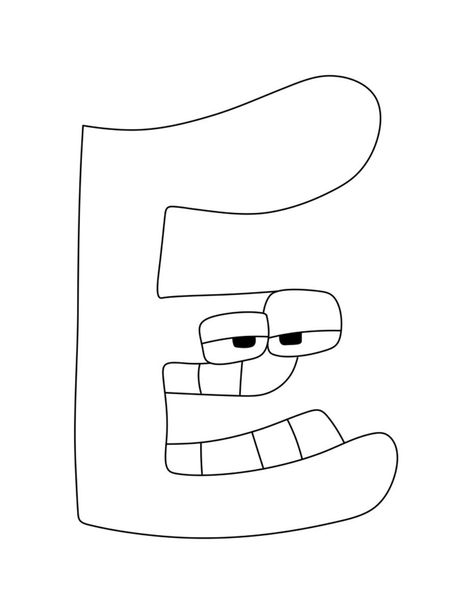 Alphabet Lore Coloring Pages Alphabet Lore Coloring Pages