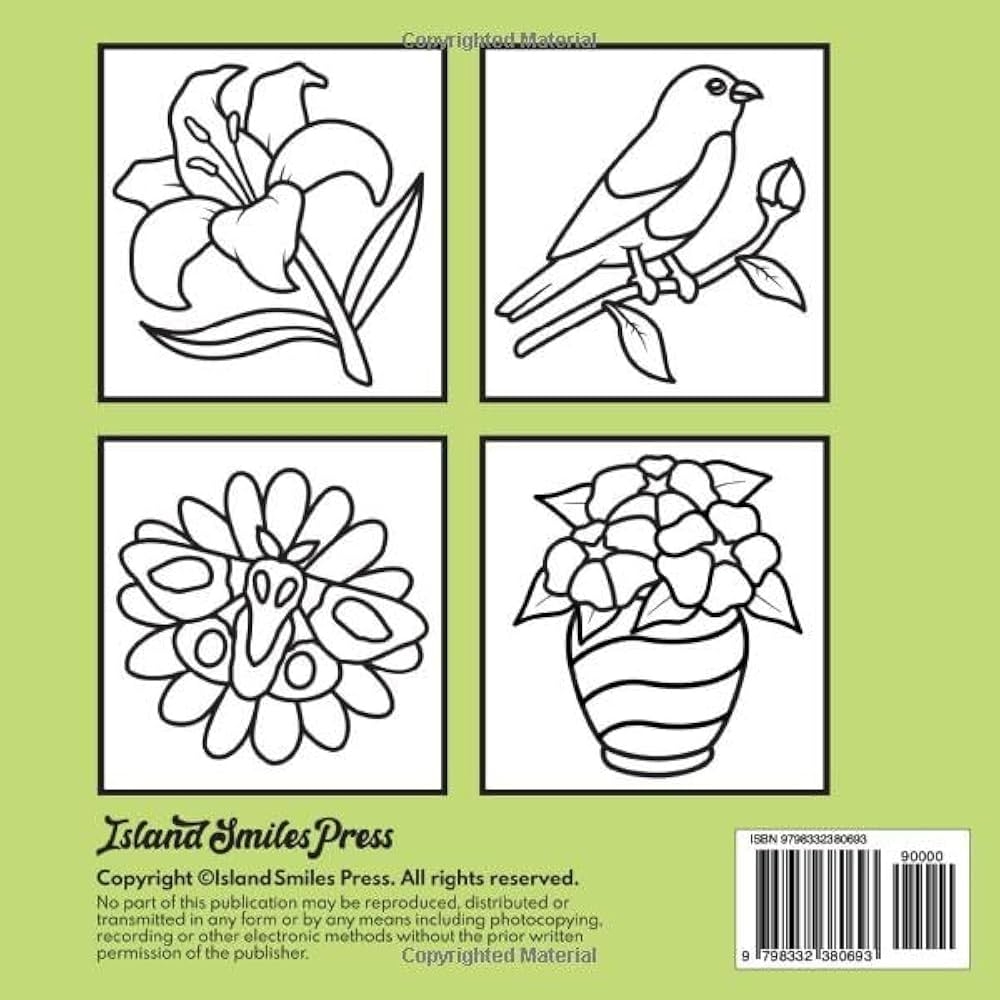 Amazon Bold And Easy Flowers And Nature Coloring Book 40 Big And Relaxing Designs For Adults And Kids Super Simple Coloring Books 9798332380693 Press IslandSmiles Books Amazon Bold And Easy Flowers And Nature Coloring Book 40 Big And Relaxing Designs For Adults And Kids Super Simple Coloring Books 9798332380693 Press IslandSmiles Books