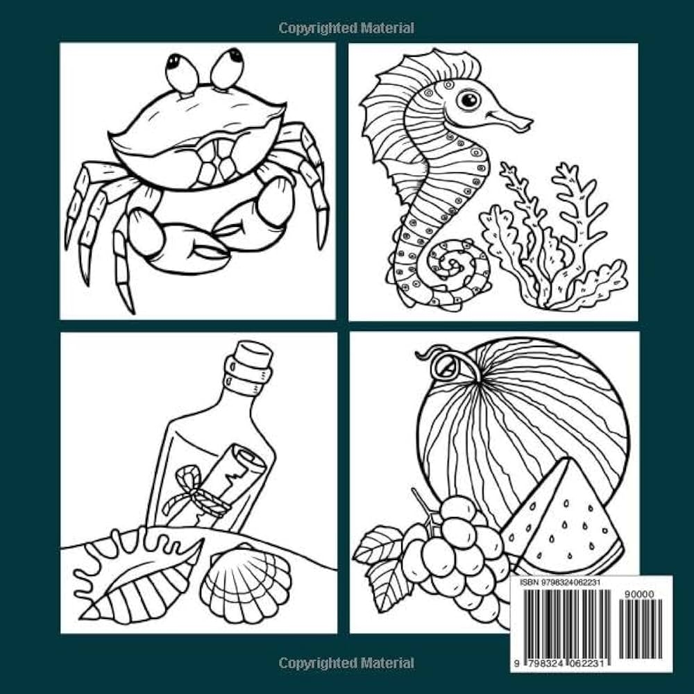 Amazon Bold And Easy Large Print Coloring Book For Seniors 30 Simple And Large Summer Scenes For Adults Seniors Dementia Alzheimer s And Parkinson s Coloring Pages In Large Format 8 5x8 5 In Amazon Bold And Easy Large Print Coloring Book For Seniors 30 Simple And Large Summer Scenes For Adults Seniors Dementia Alzheimer s And Parkinson s Coloring Pages In Large Format 8 5x8 5 In