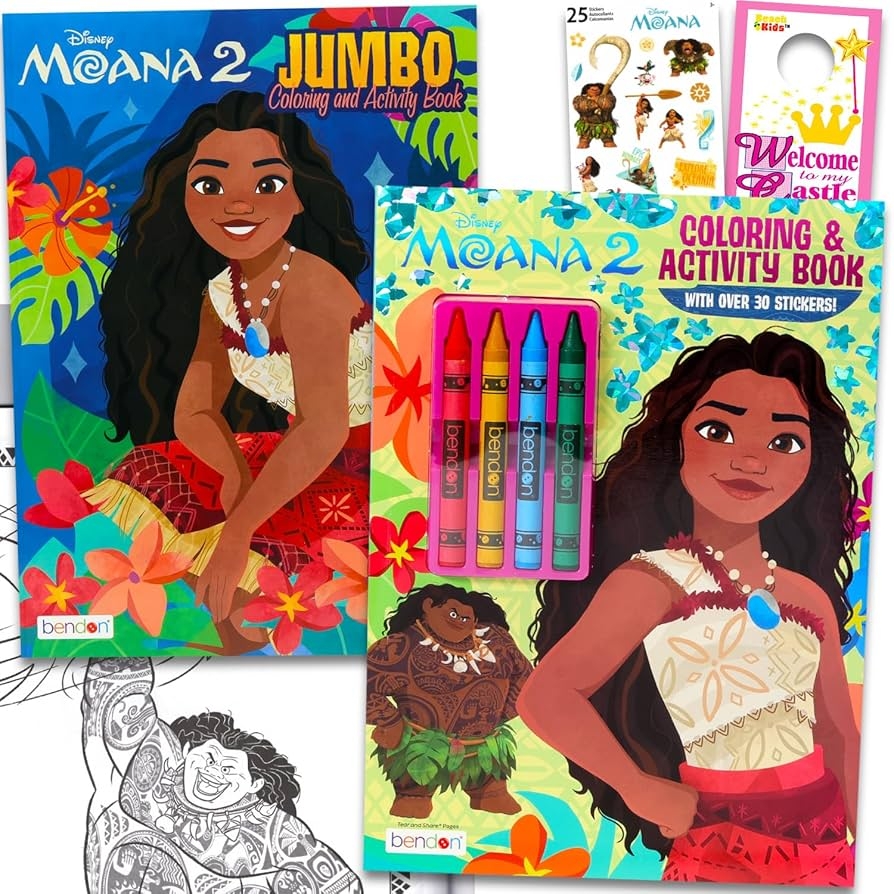 Moana 2 Coloring Pages
