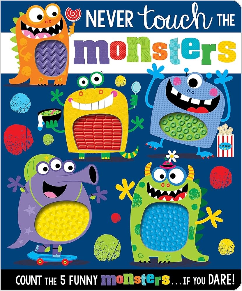 Amazon Never Touch The Monsters Never Touch A 9781789477061 Greening Rosie Books