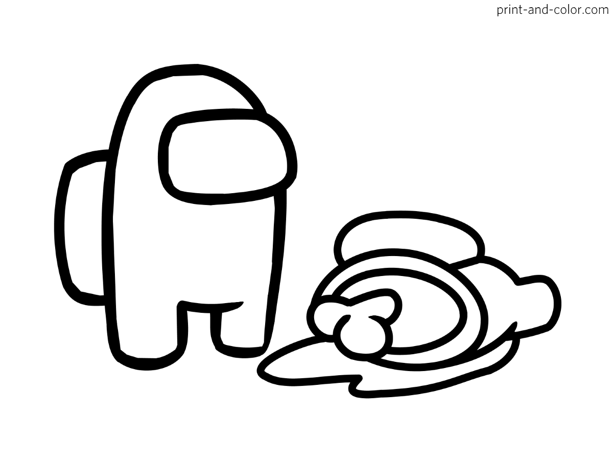 Among Us Coloring Pages Print And Color Among Us Coloring Pages Print And Color