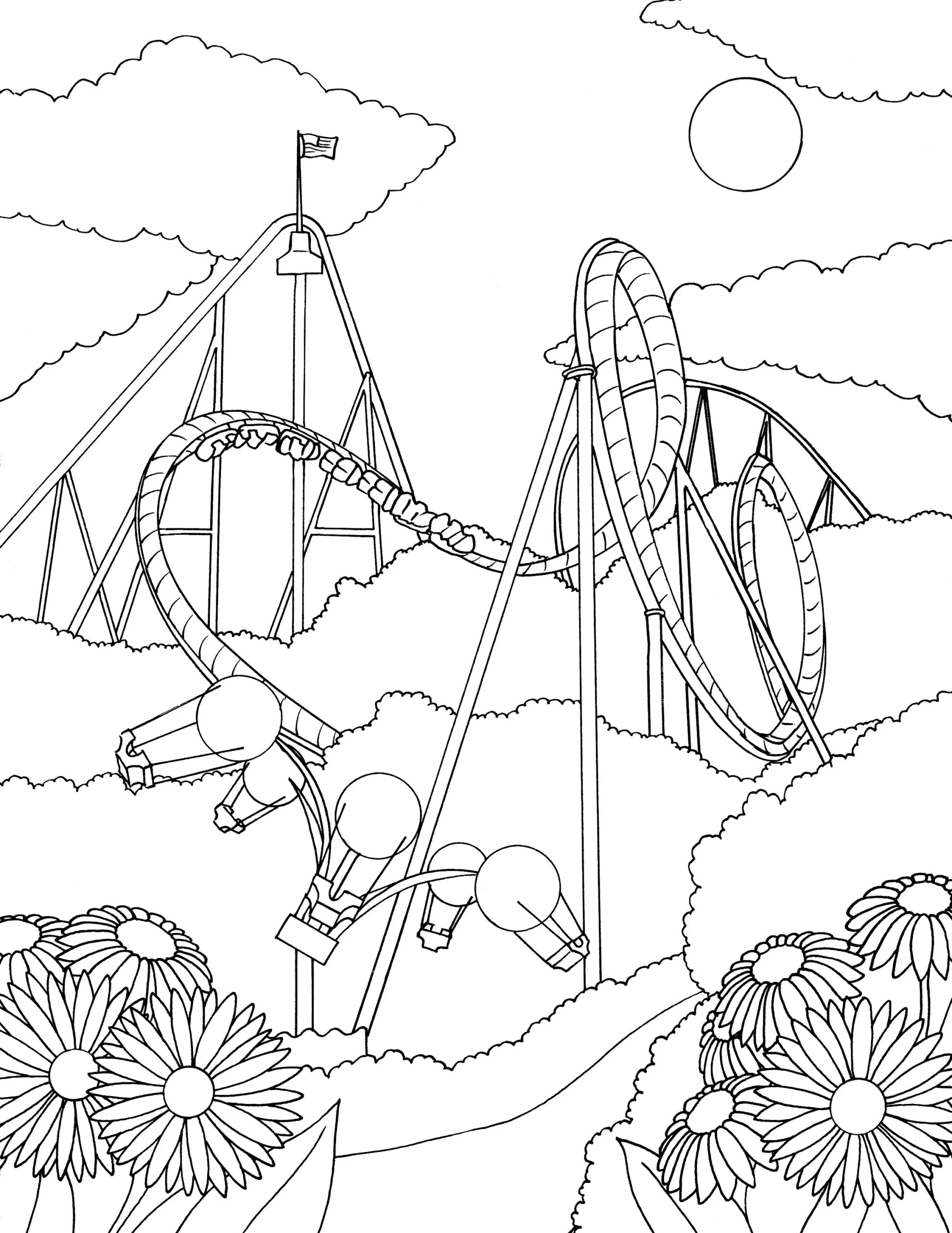 Amusement Park Childrens Coloring Page Roller Coaster Coloring Page Amusement Park Coloring Page Kids Coloring Page Digital Download Etsy Amusement Park Childrens Coloring Page Roller Coaster Coloring Page Amusement Park Coloring Page Kids Coloring Page Digital Download Etsy