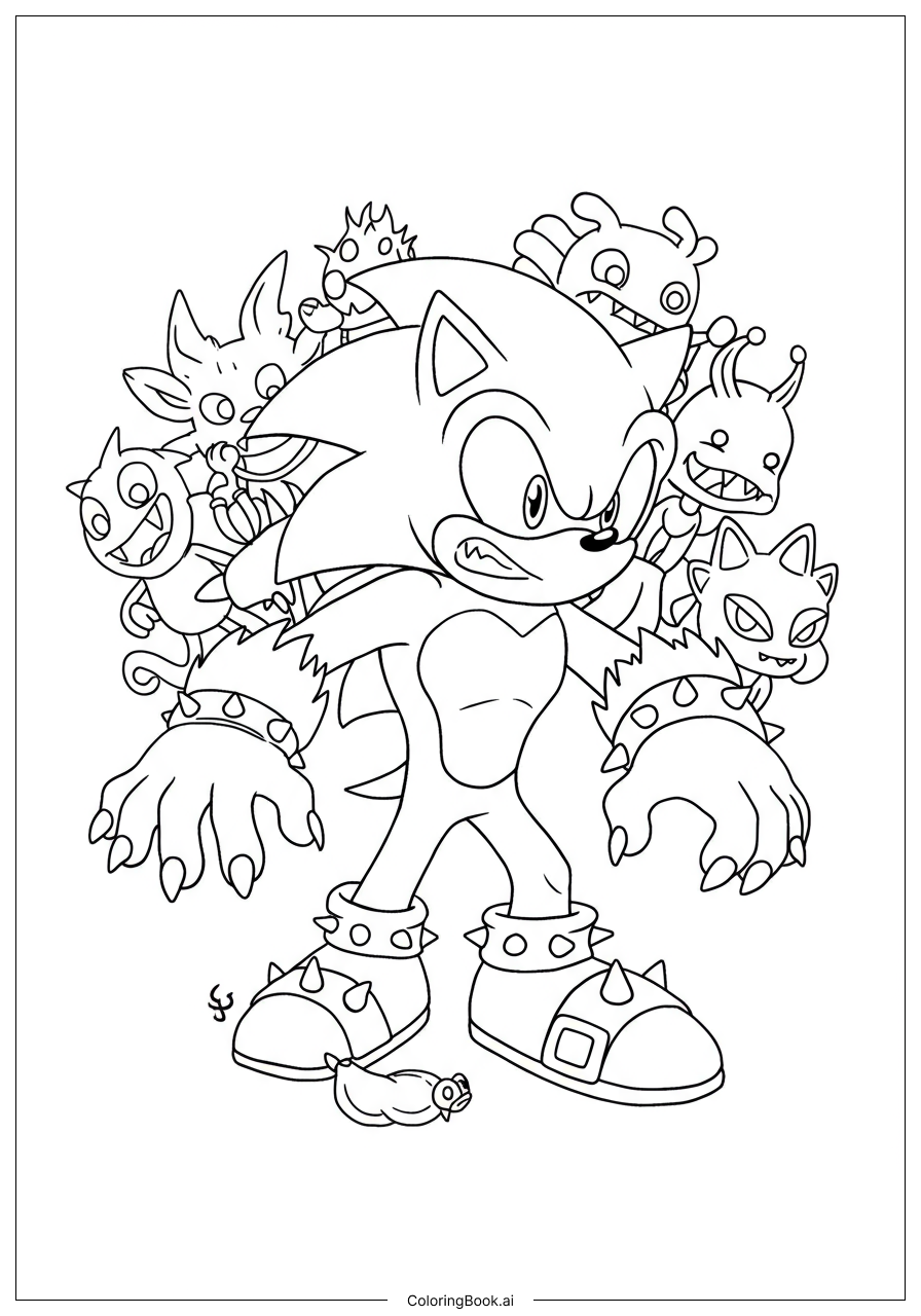 Amy Rose With Sonic Coloring Page Free PDF PNG Printable Amy Rose With Sonic Coloring Page Free PDF PNG Printable