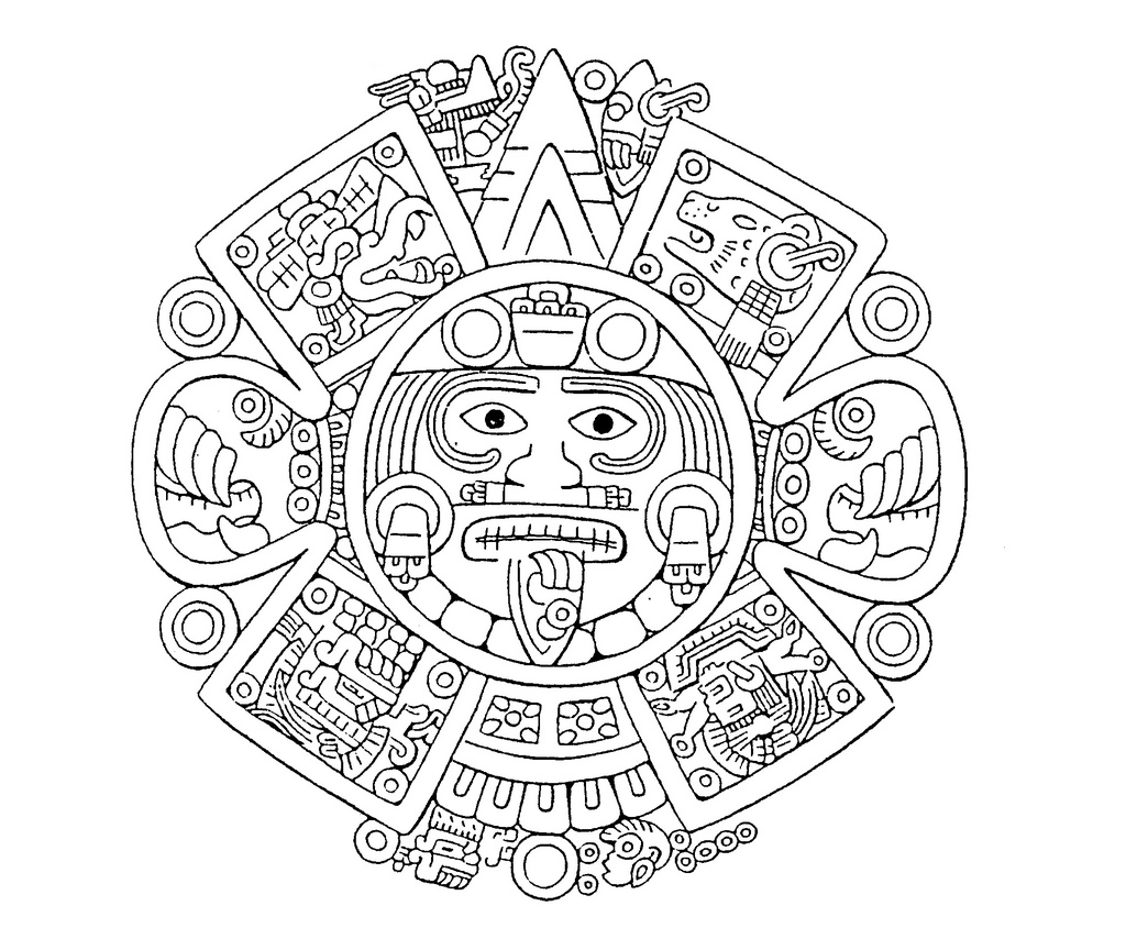 Aztec Coloring Pages Best Coloring Pages For Kids