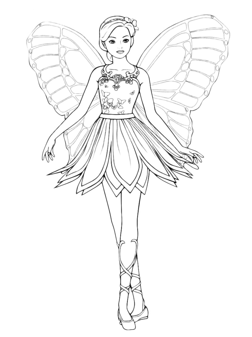 Barbie Dance Coloring Pages Barbie Dance Coloring Pages