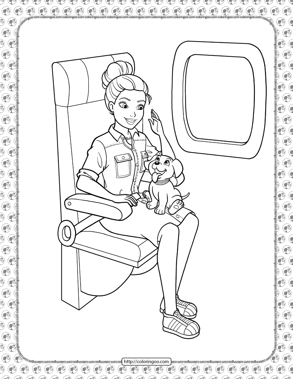Barbie Princess Adventure Coloring Pages 07 Barbie Princess Adventure Coloring Pages 07
