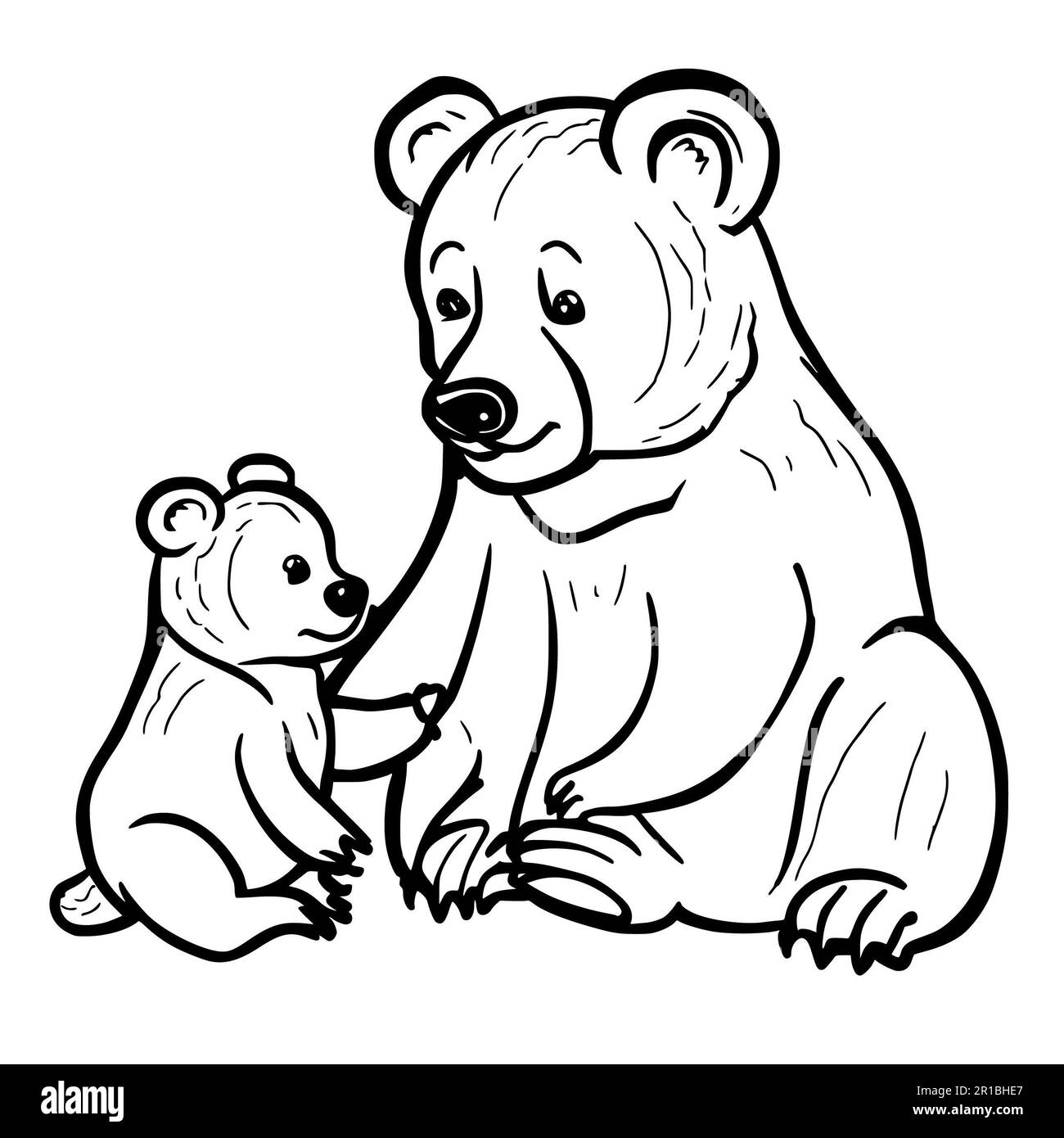 Bear Family Coloring Pages For Kids Hi res Stock Photography And Images Alamy Bear Family Coloring Pages For Kids Hi res Stock Photography And Images Alamy