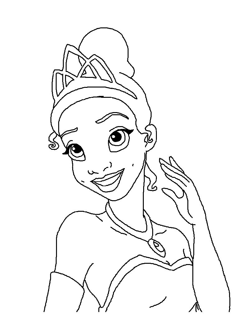 Beautiful Tiana Coloring Pages Hellokids Beautiful Tiana Coloring Pages Hellokids