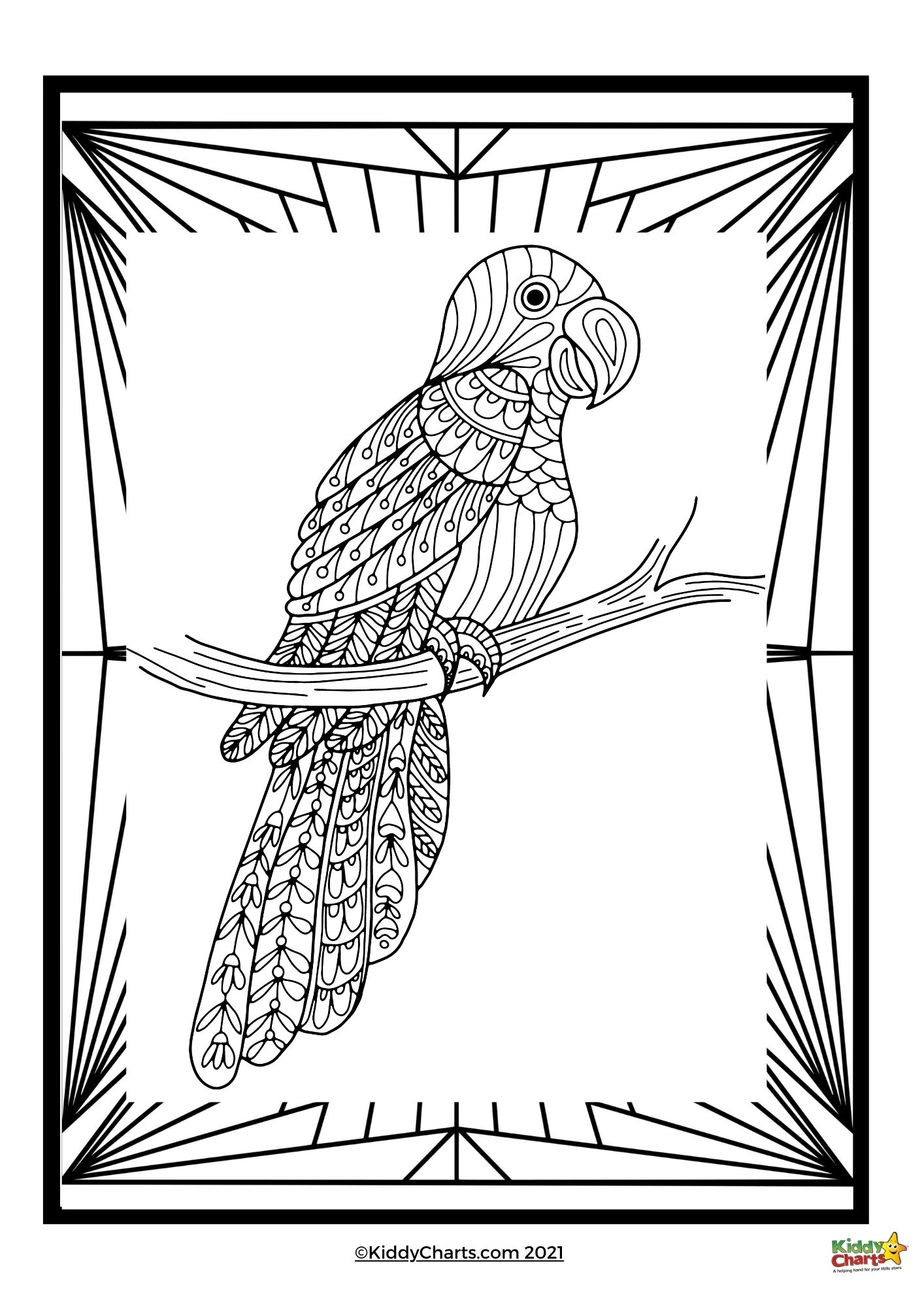 Hard Bird Coloring Pages Hard Bird Coloring Pages