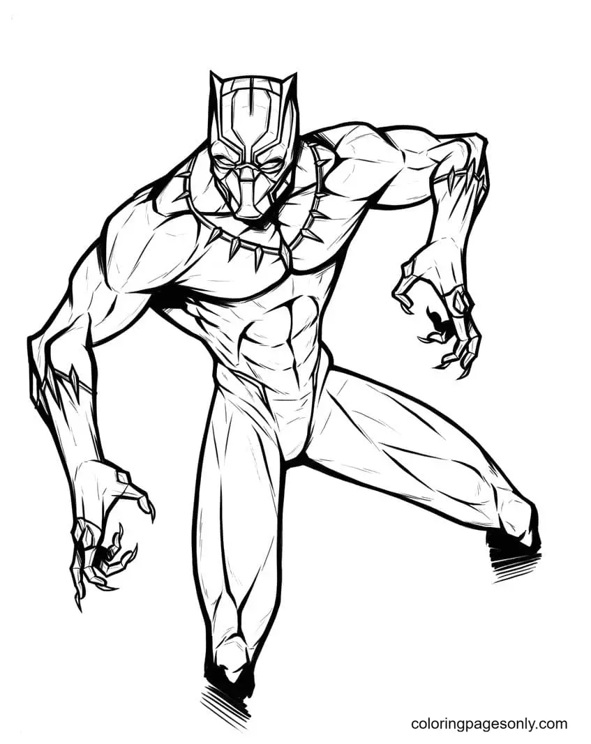 Baby Black Panther Avengers Coloring Pages Baby Black Panther Avengers Coloring Pages