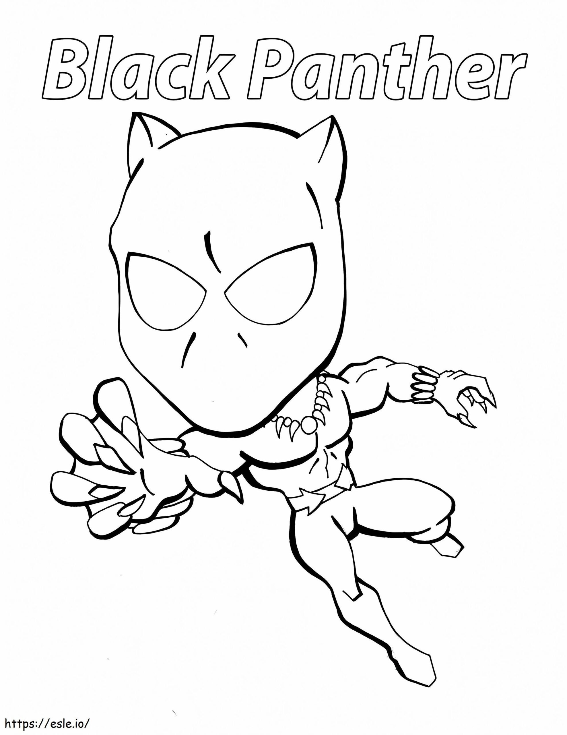 Black Panthera4 Coloring Page Black Panthera4 Coloring Page