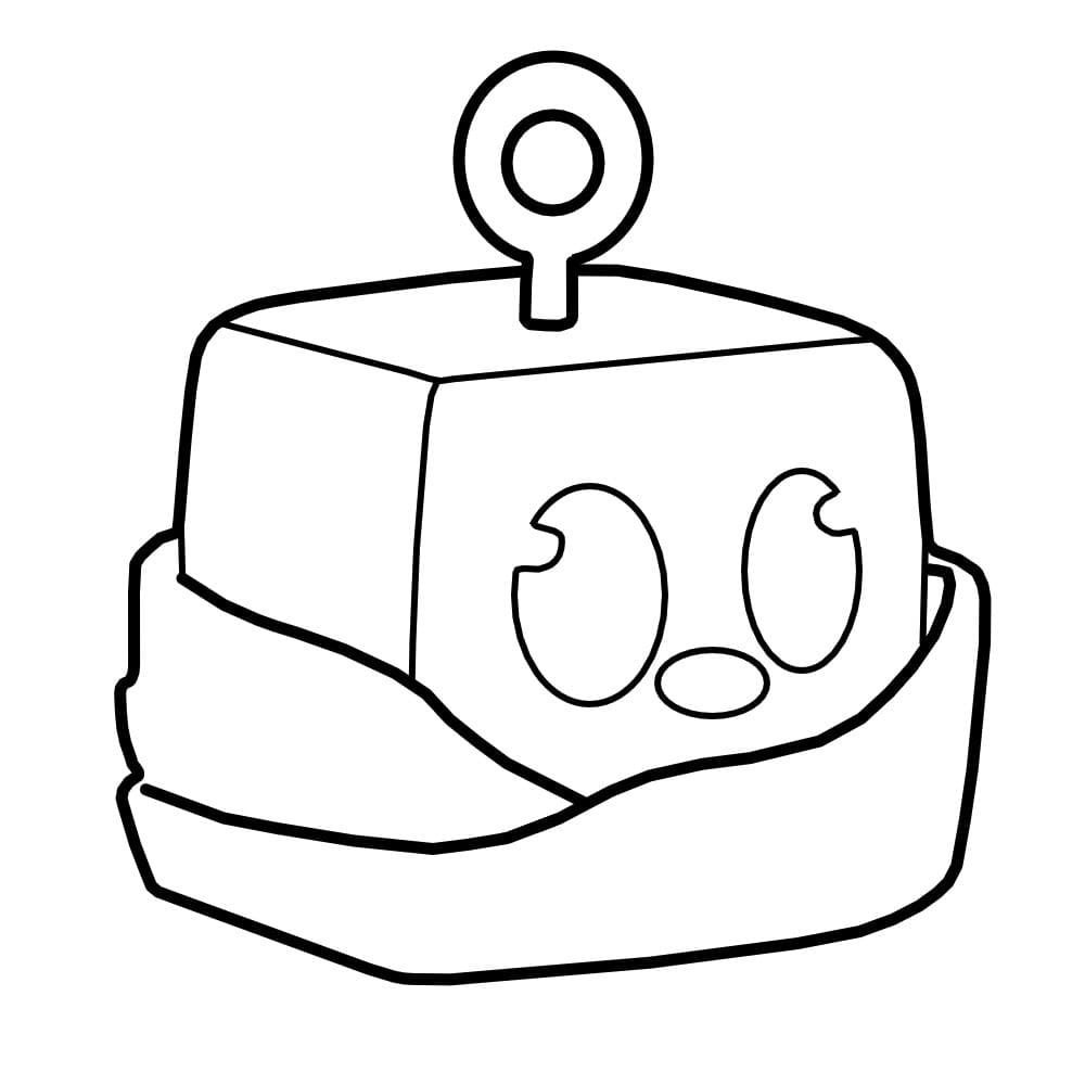 Blox Fruit Coloring Page