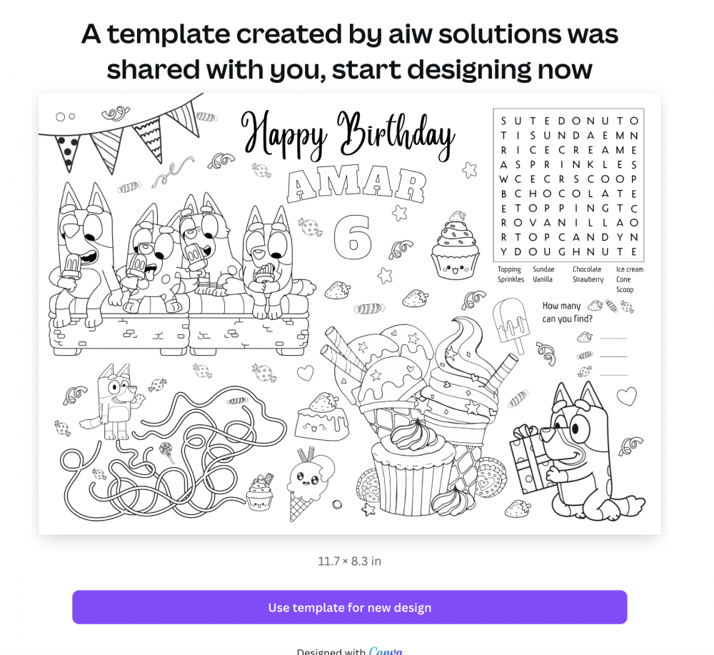 Bluey Birthday Coloring Pages Printable Bluey Birthday Coloring Pages Printable