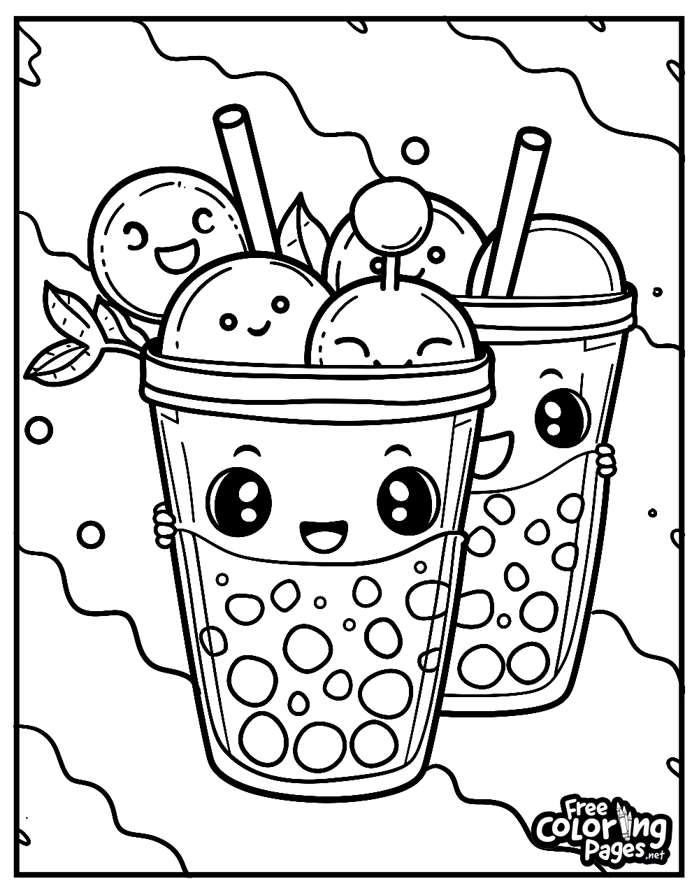 Boba Coloring Pages Free Coloring Pages