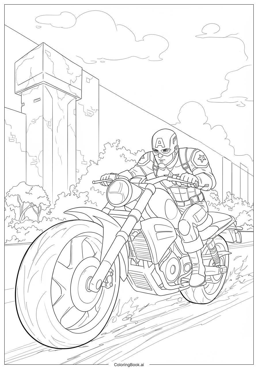 Coloring Pages Of Captain America Coloring Pages Of Captain America