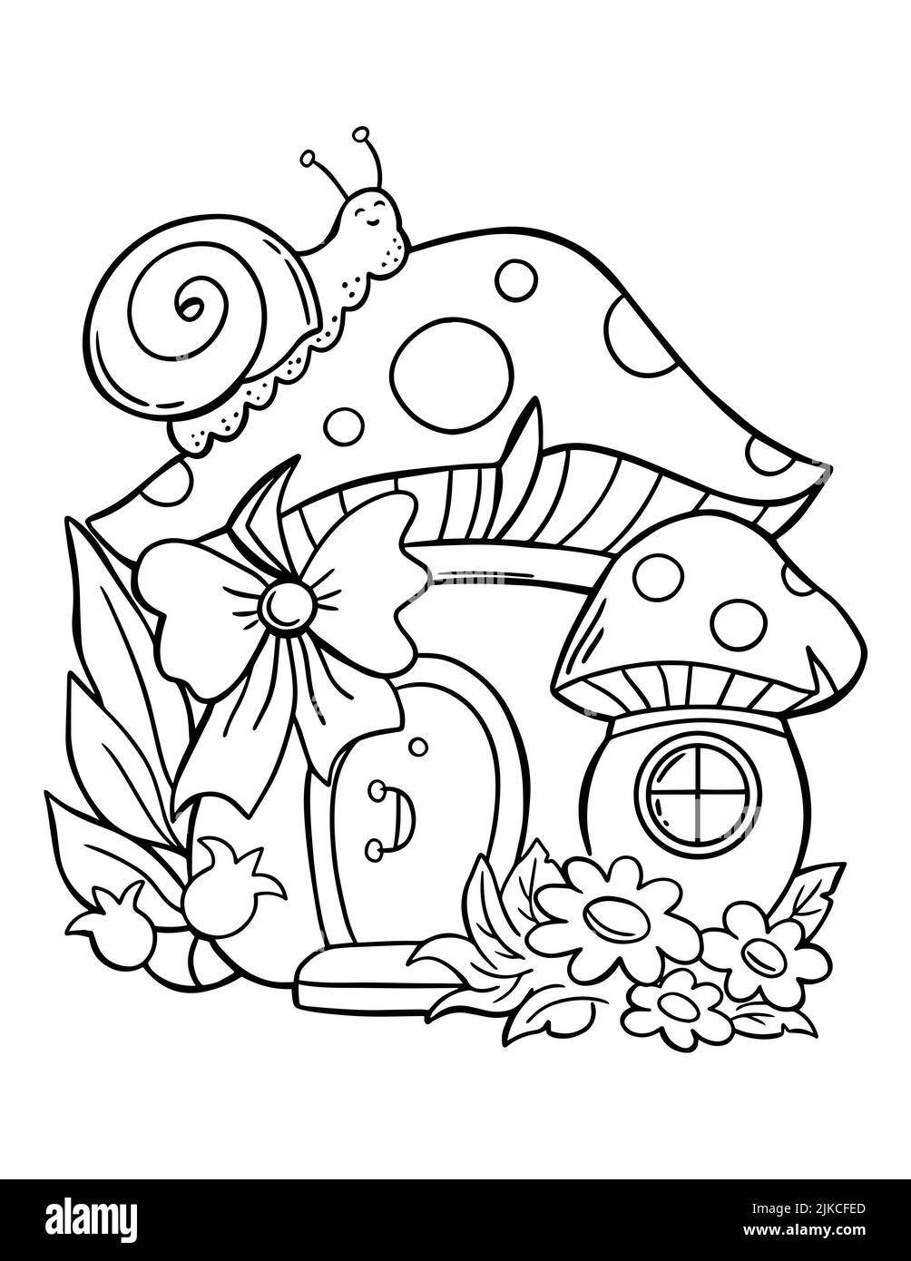 Cartoon House Coloring Page For Kids And Adults Outline Home Illustration Stock Photo Alamy Cartoon House Coloring Page For Kids And Adults Outline Home Illustration Stock Photo Alamy