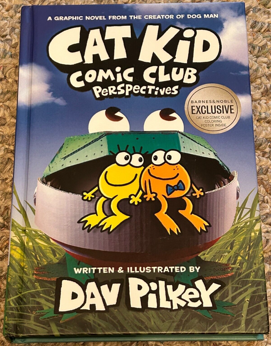 Cat Kid Comic Club Coloring Pages