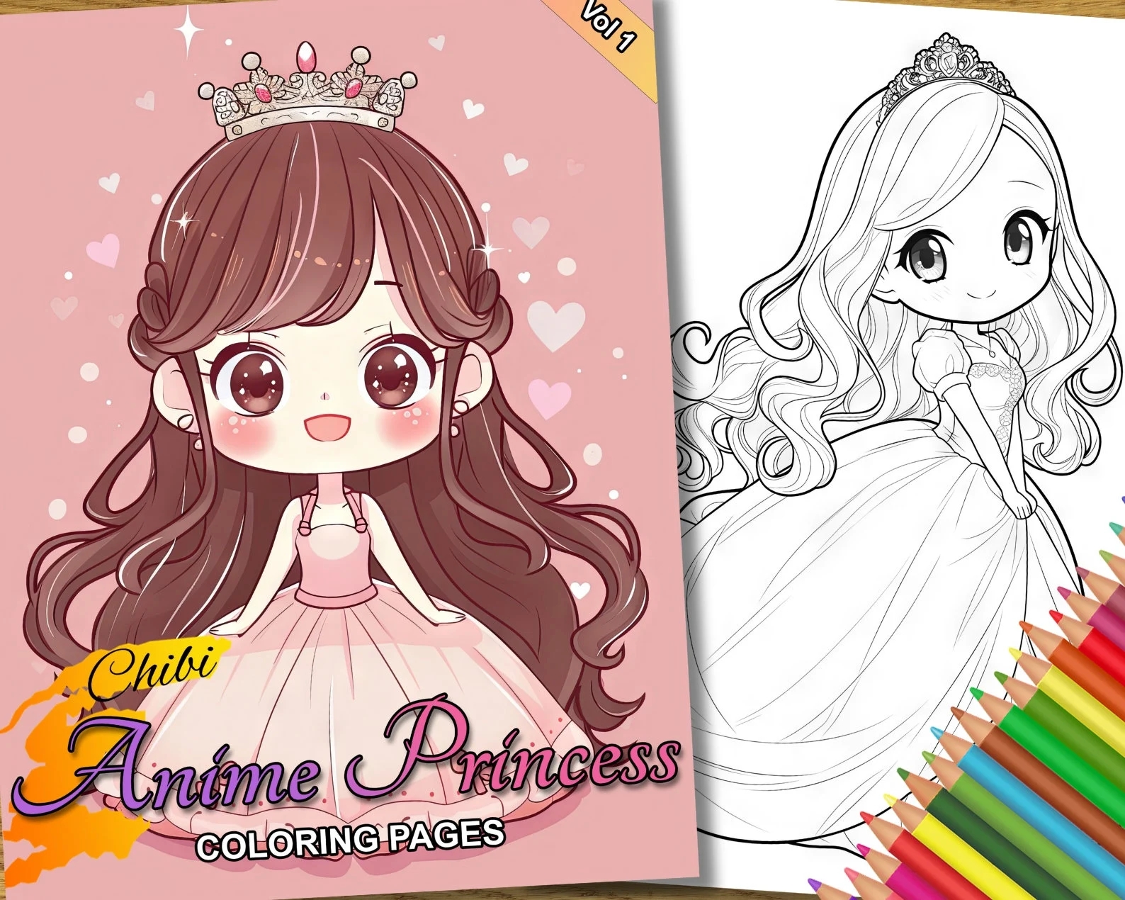 Chibi Anime Princess Coloring Pages Vol 1 Printable Cute Chibi Art For All Ages 50 Adorable Characters Instant Download PDF Etsy Chibi Anime Princess Coloring Pages Vol 1 Printable Cute Chibi Art For All Ages 50 Adorable Characters Instant Download PDF Etsy