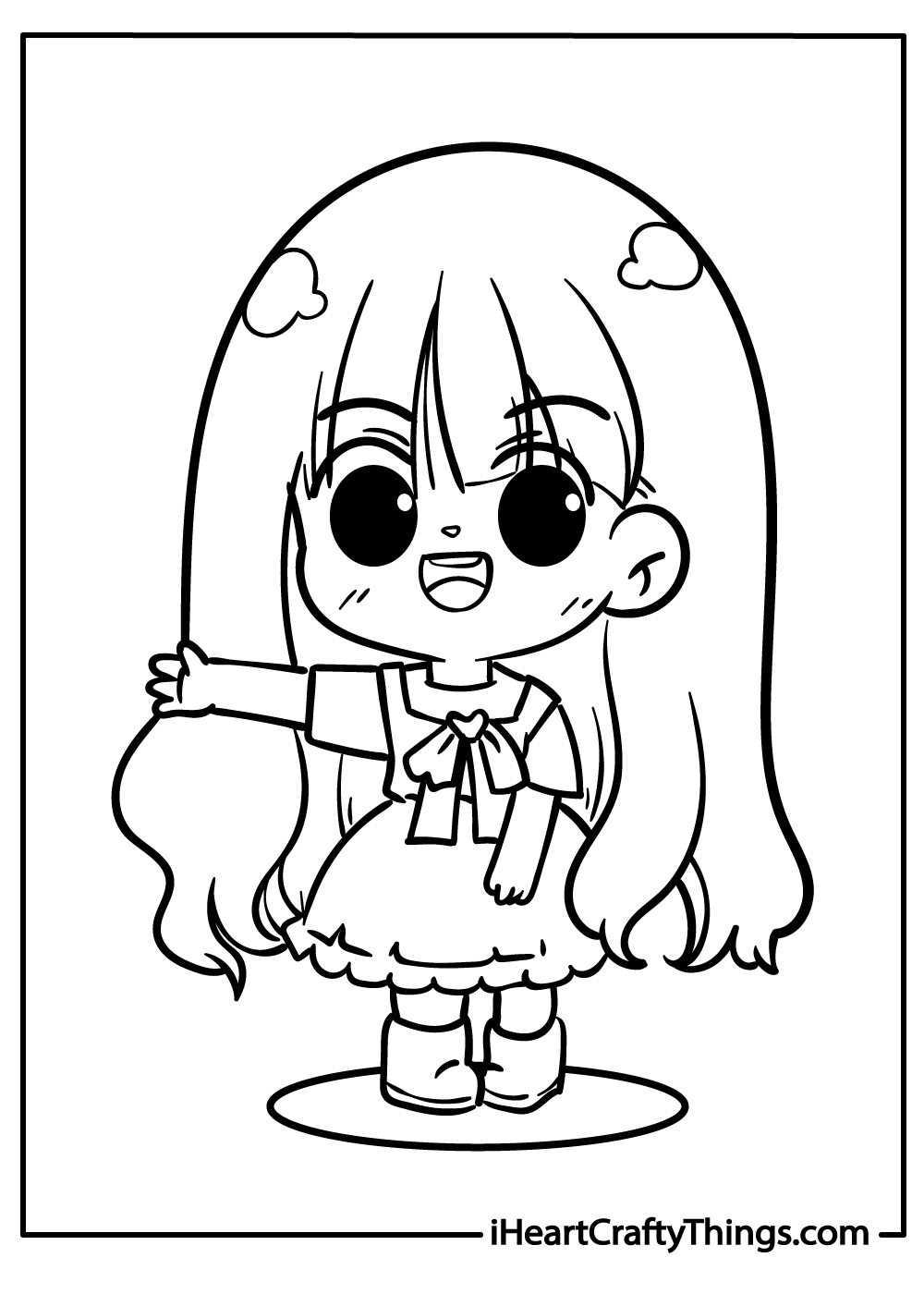 Chibi Coloring Pages 100 Free Printables 