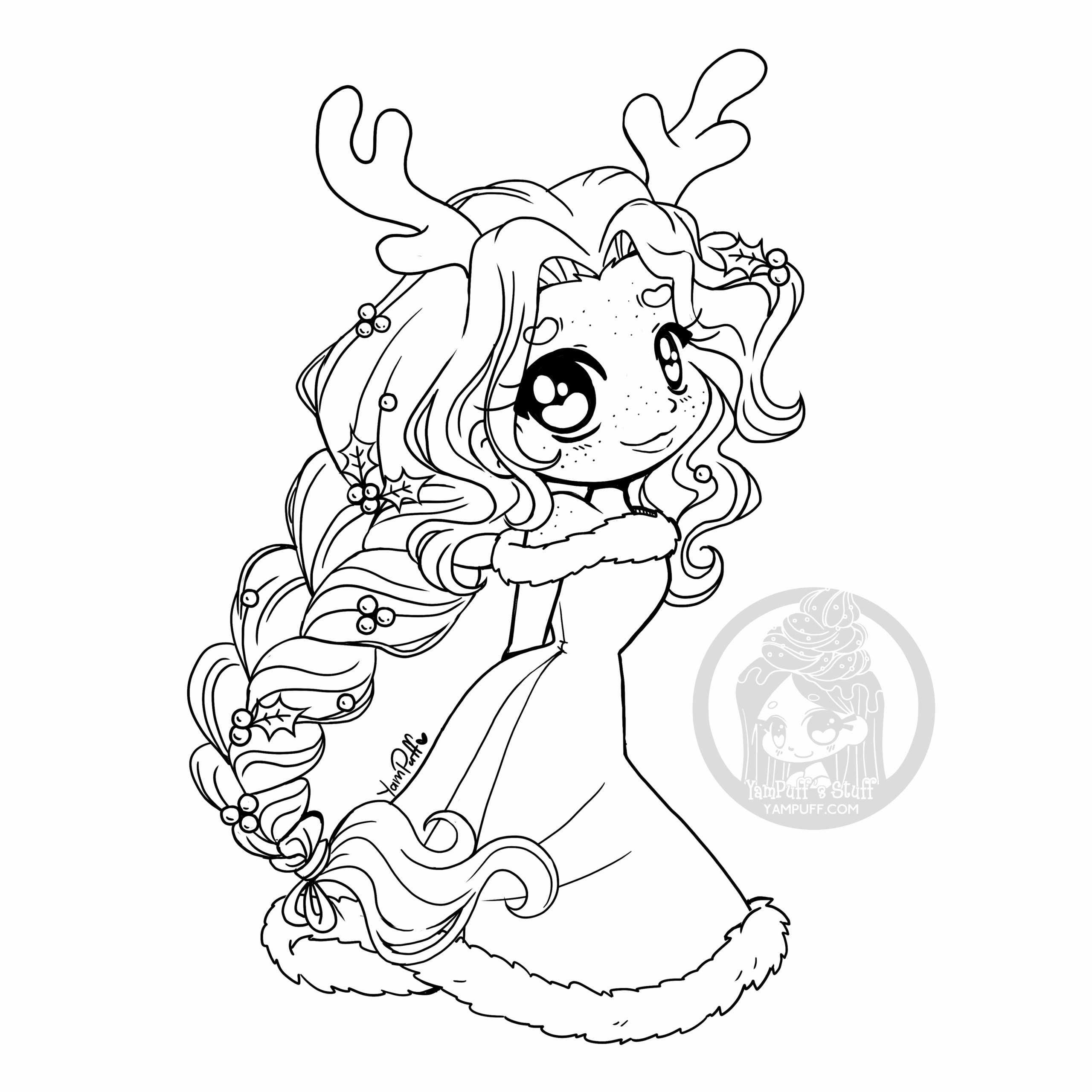 Chibis Free Chibi Coloring Pages YamPuff s Stuff Chibis Free Chibi Coloring Pages YamPuff s Stuff